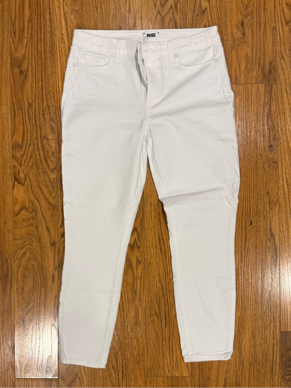 PAIGE White Hoxton Crop